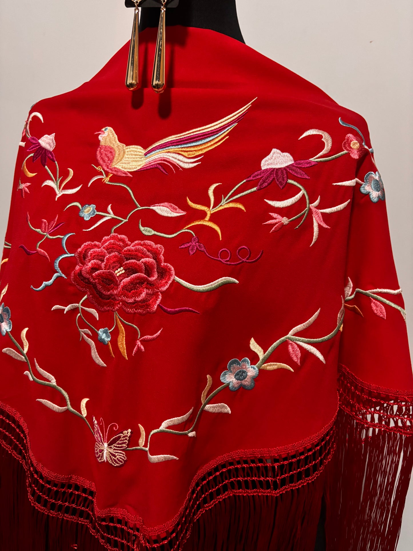 Mantón Ave del Paraiso 003