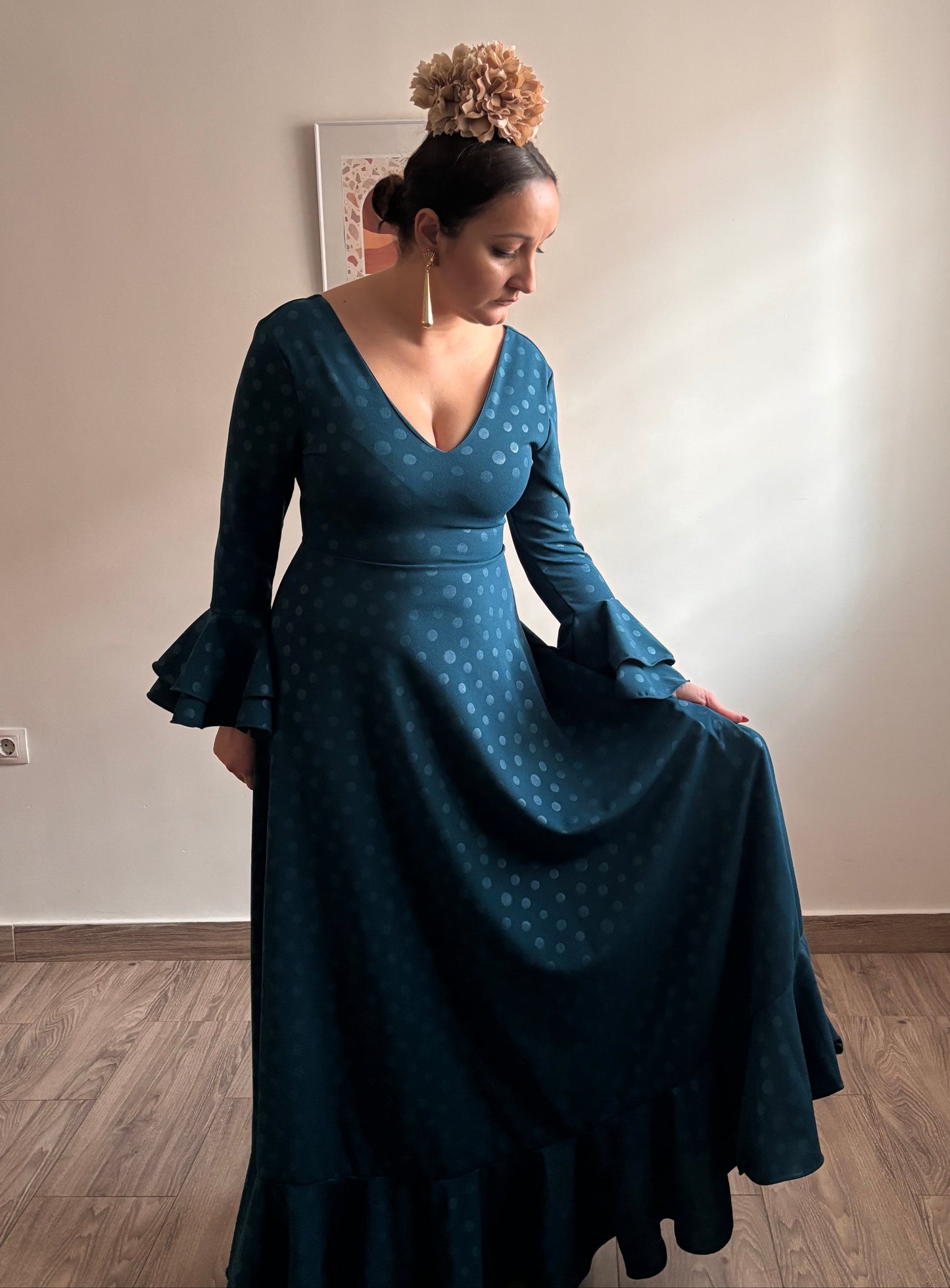 Vestido flamenca Alegría NG