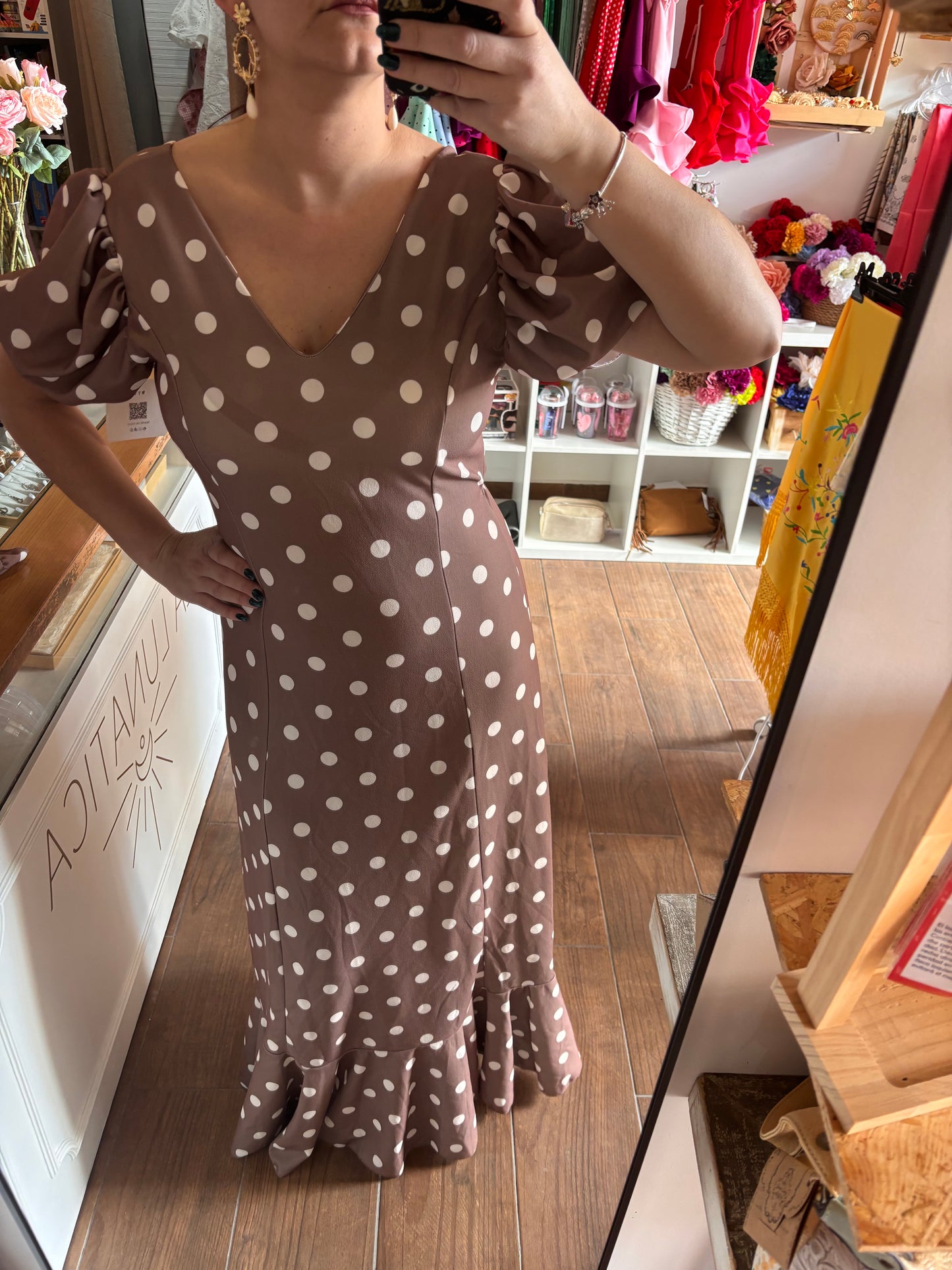 Vestido flamenca Cayetana