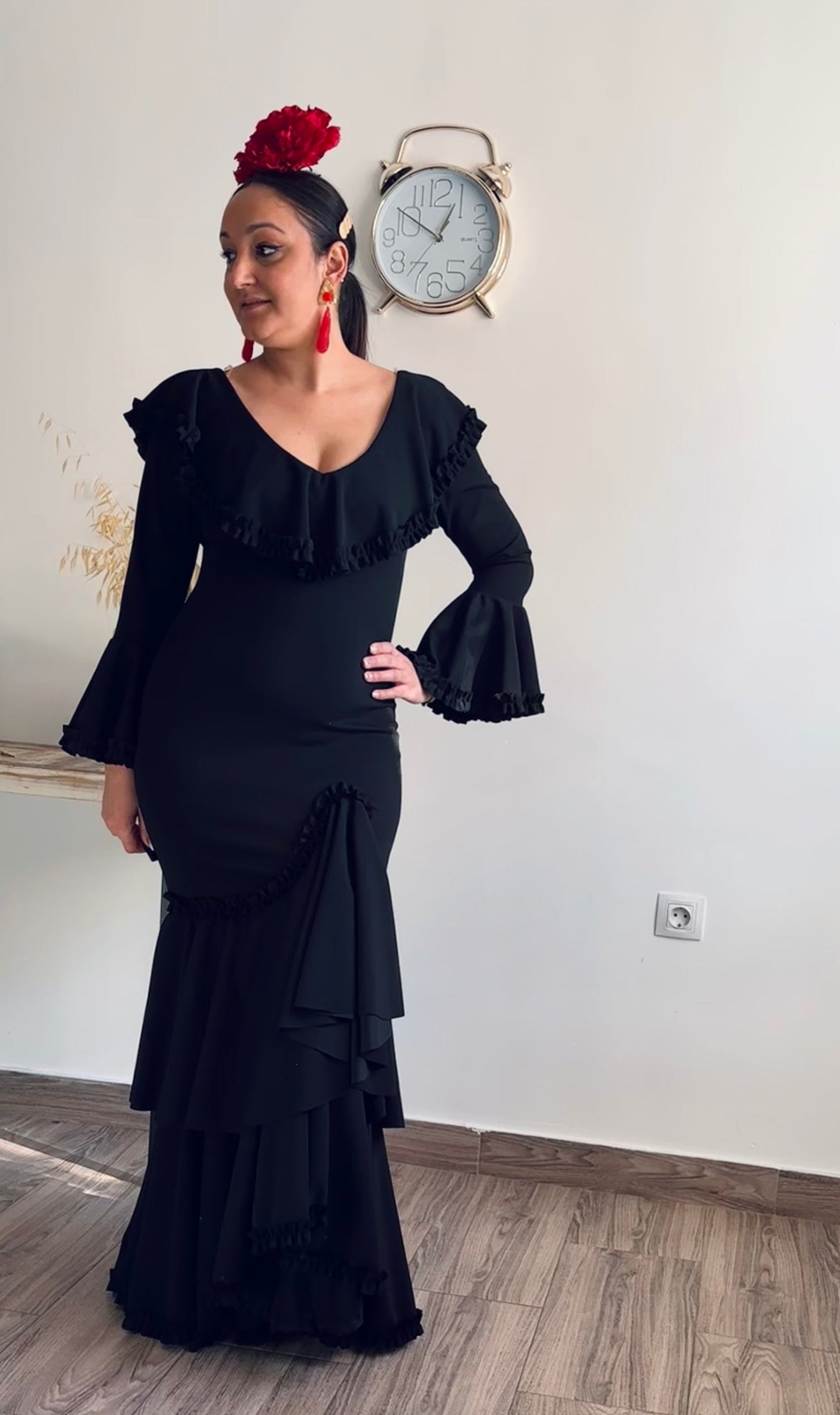 Vestido flamenca Capote