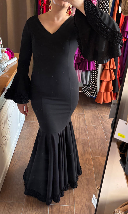 Vestido flamenca Clavel