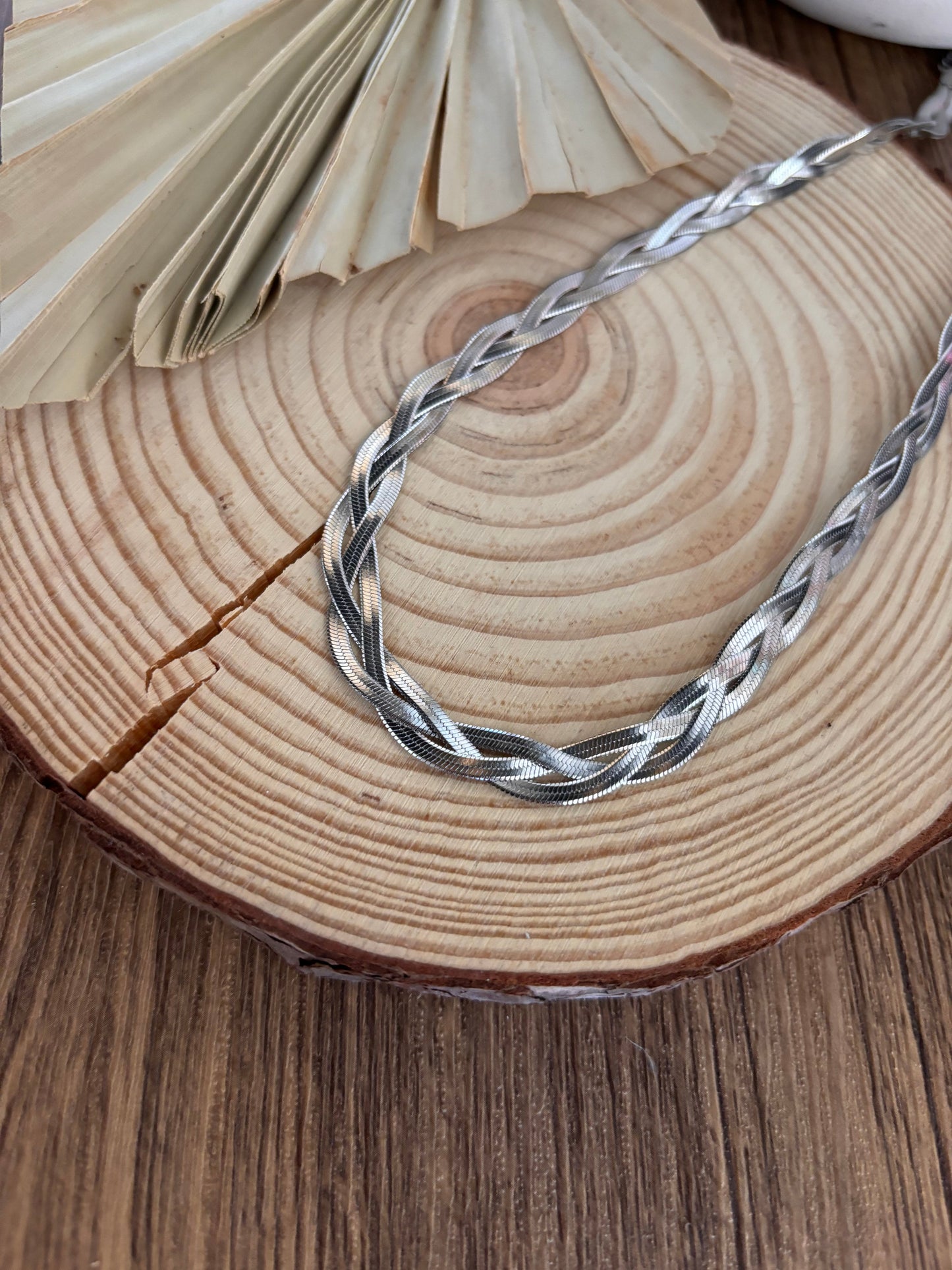 Gargantilla Braid Silver