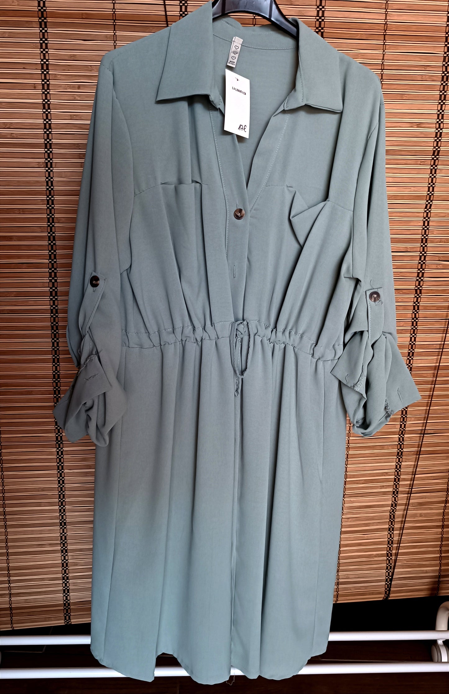 Vestido Florentina Aguamarina
