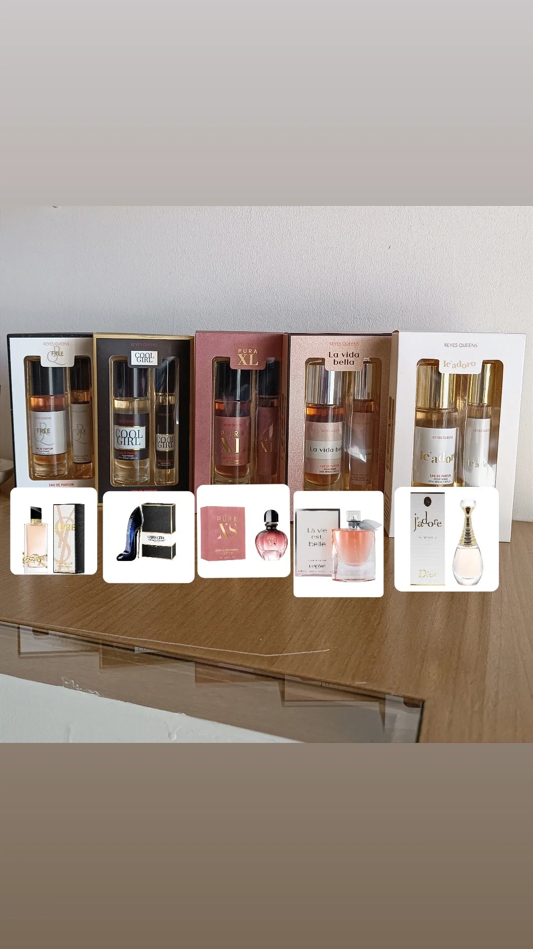 Perfumes inspiración mujer