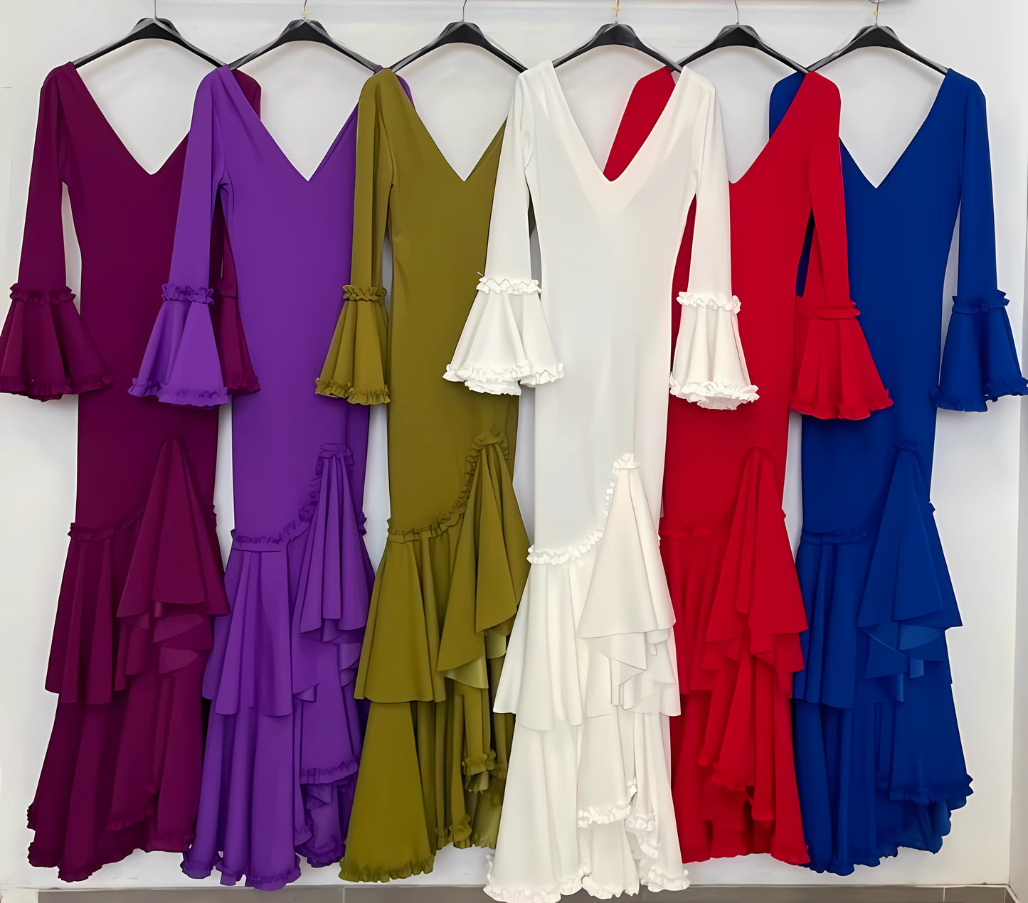Vestido flamenca Rosario AZ