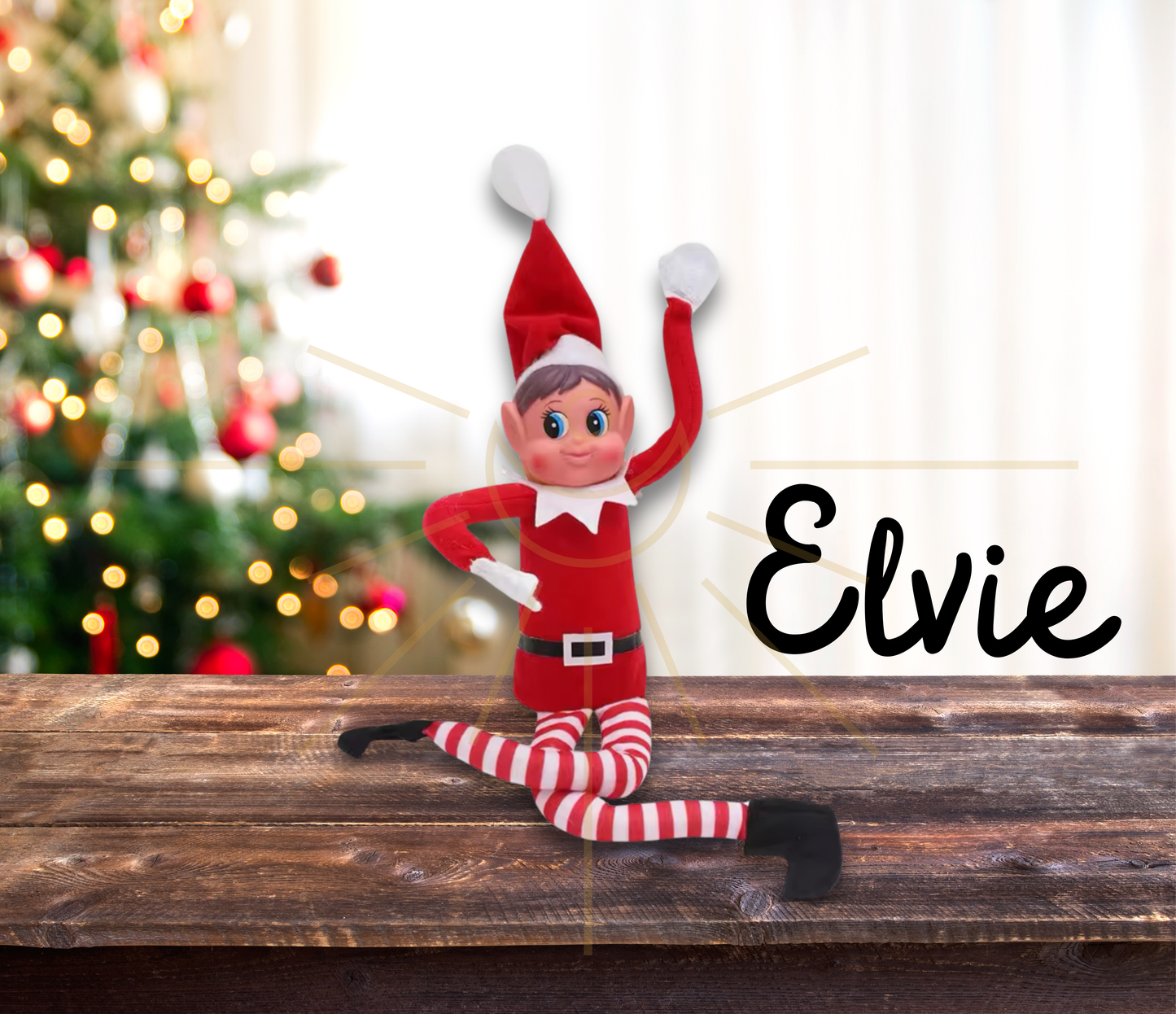 Caja Mágica Elfo con velcro en manos