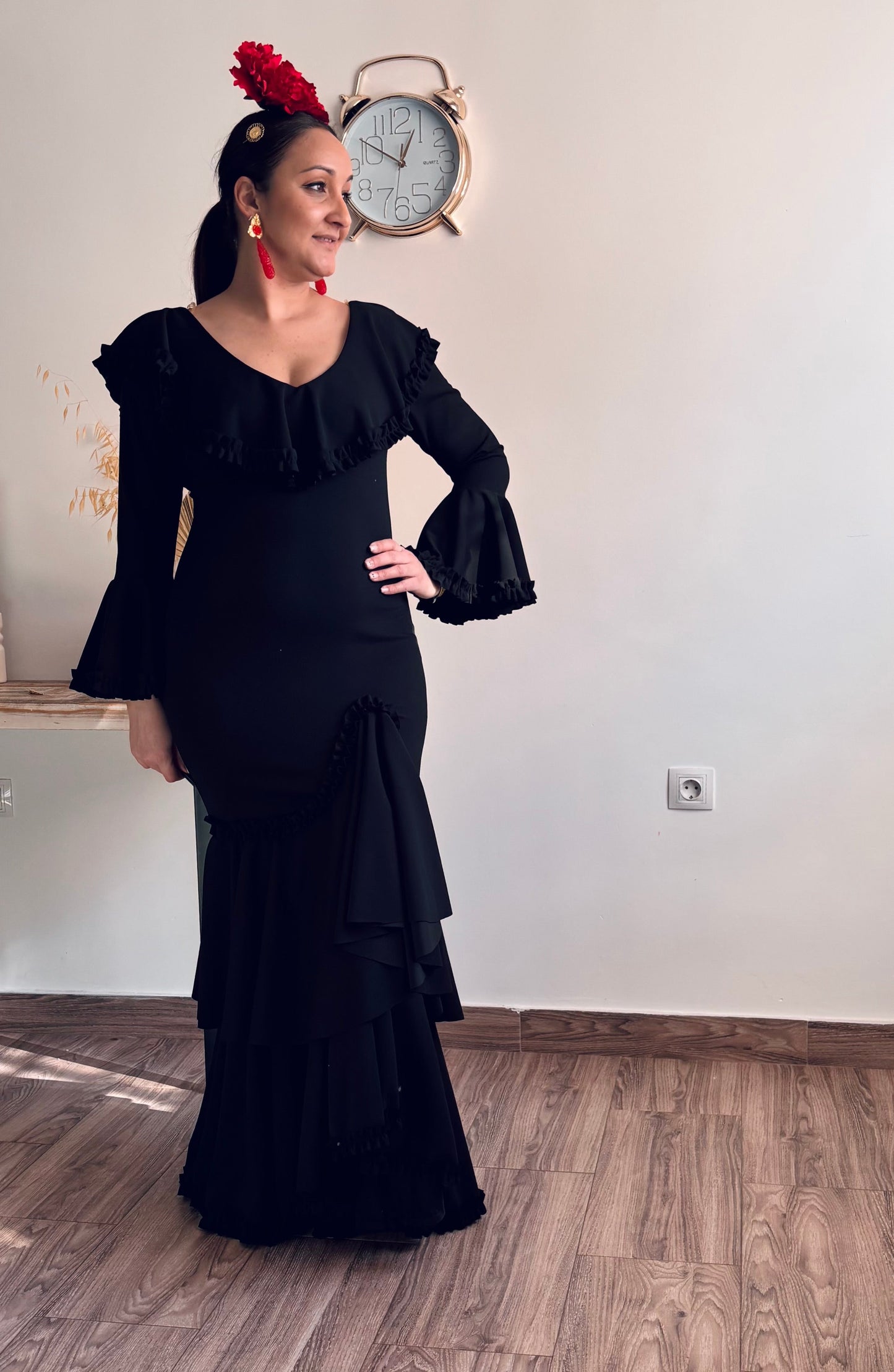 Vestido flamenca Capote