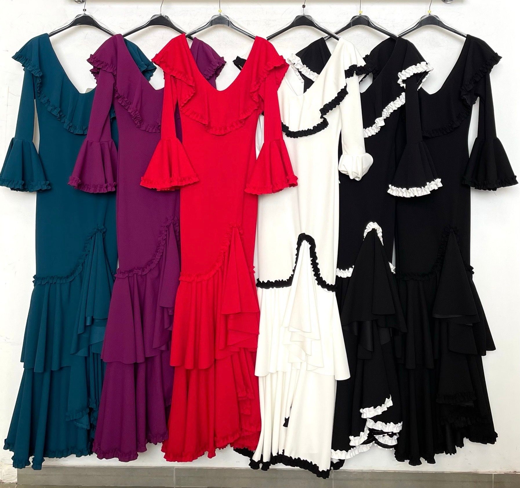 Vestido flamenca Capote