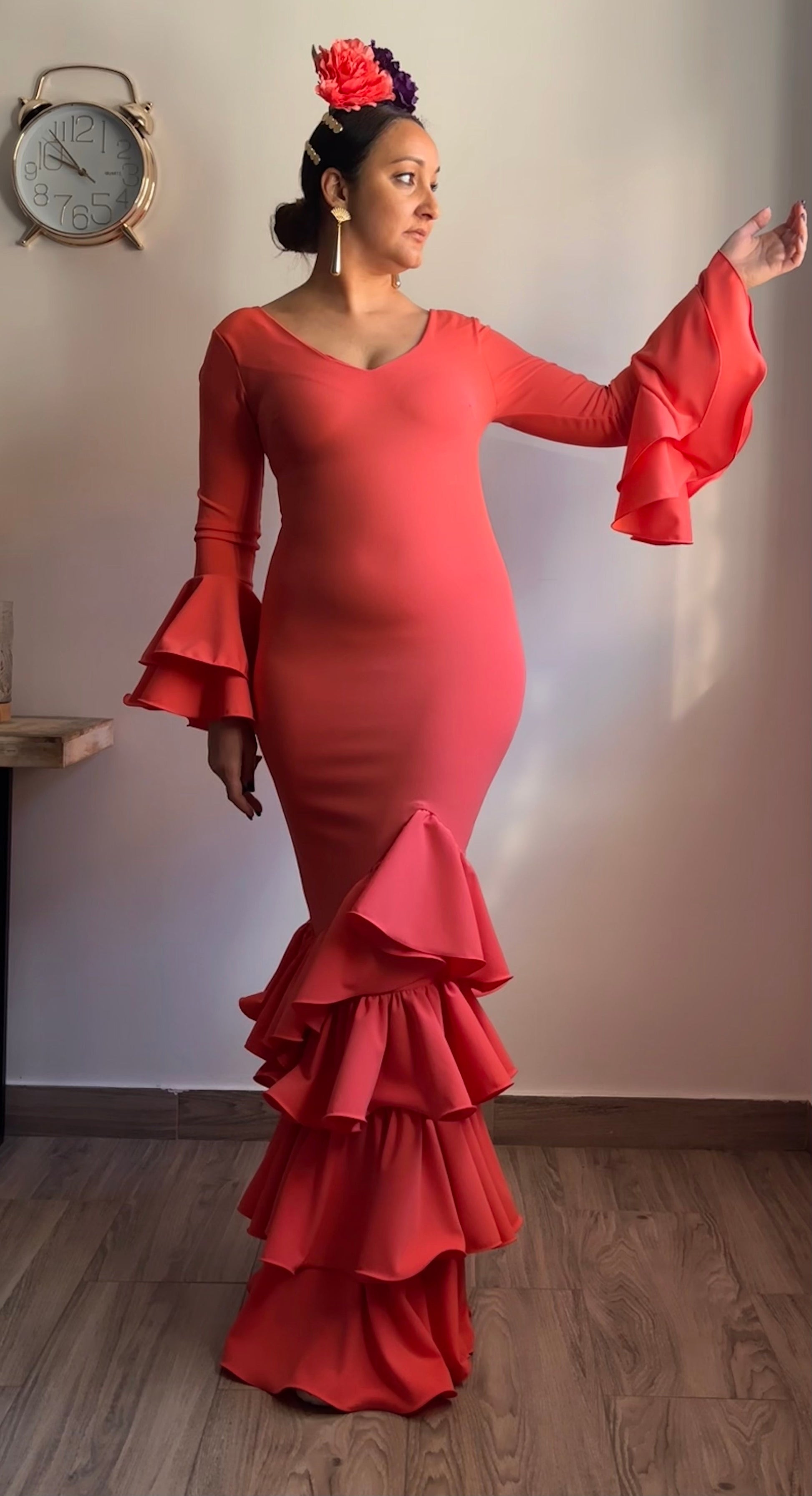 Vestido flamenca Aire C