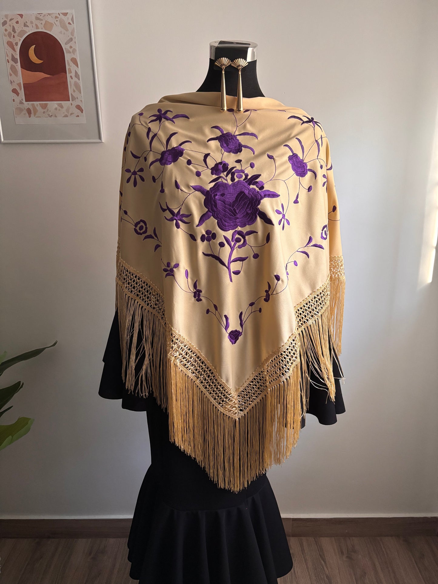 Mantón Arrebato Grande 016