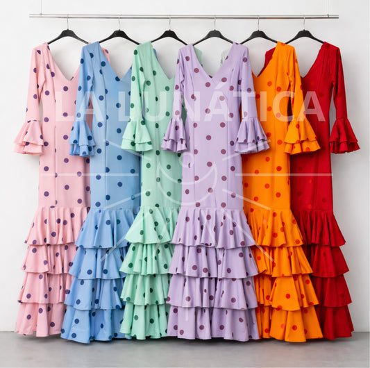 Vestido flamenca Granada