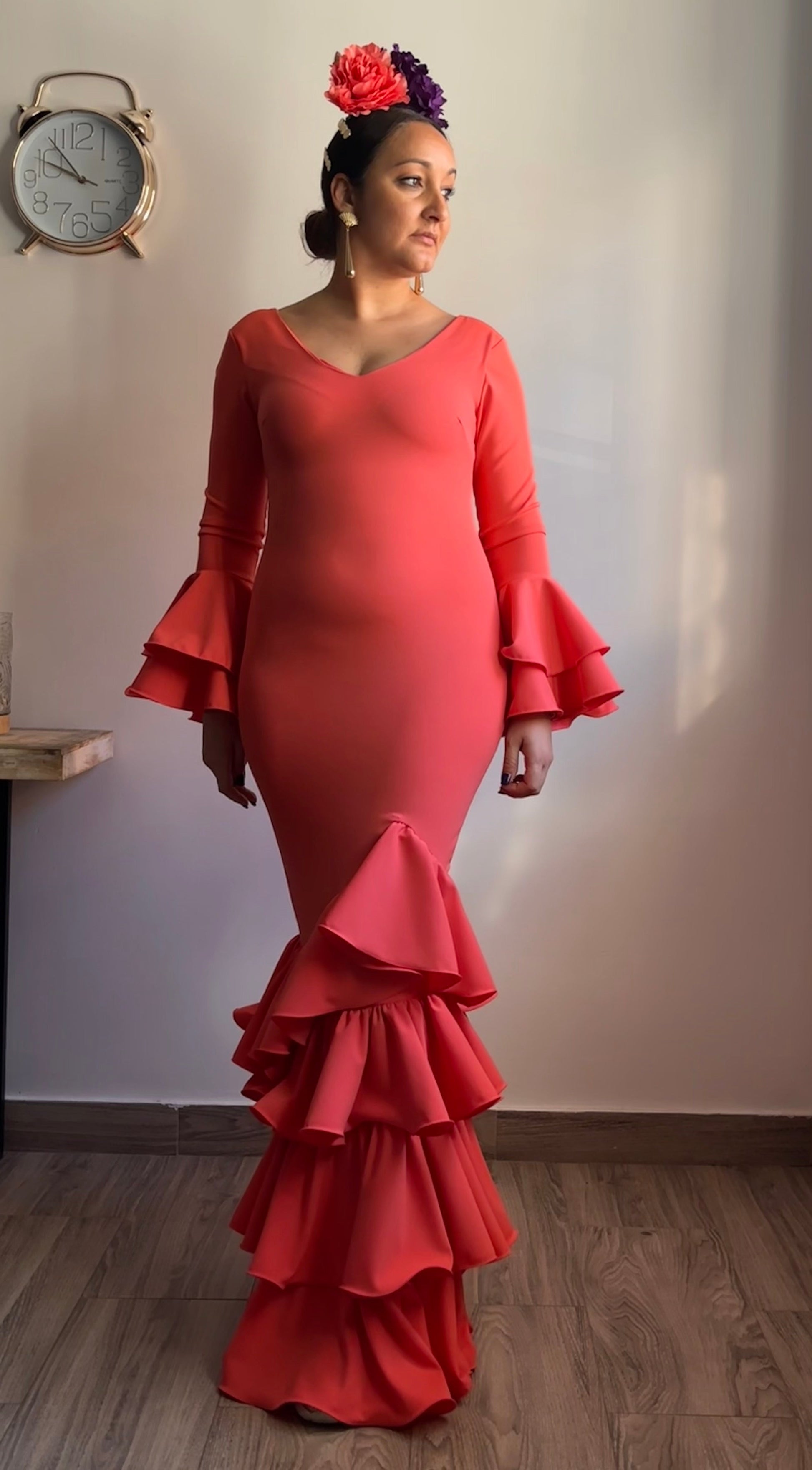 Vestido flamenca Aire C