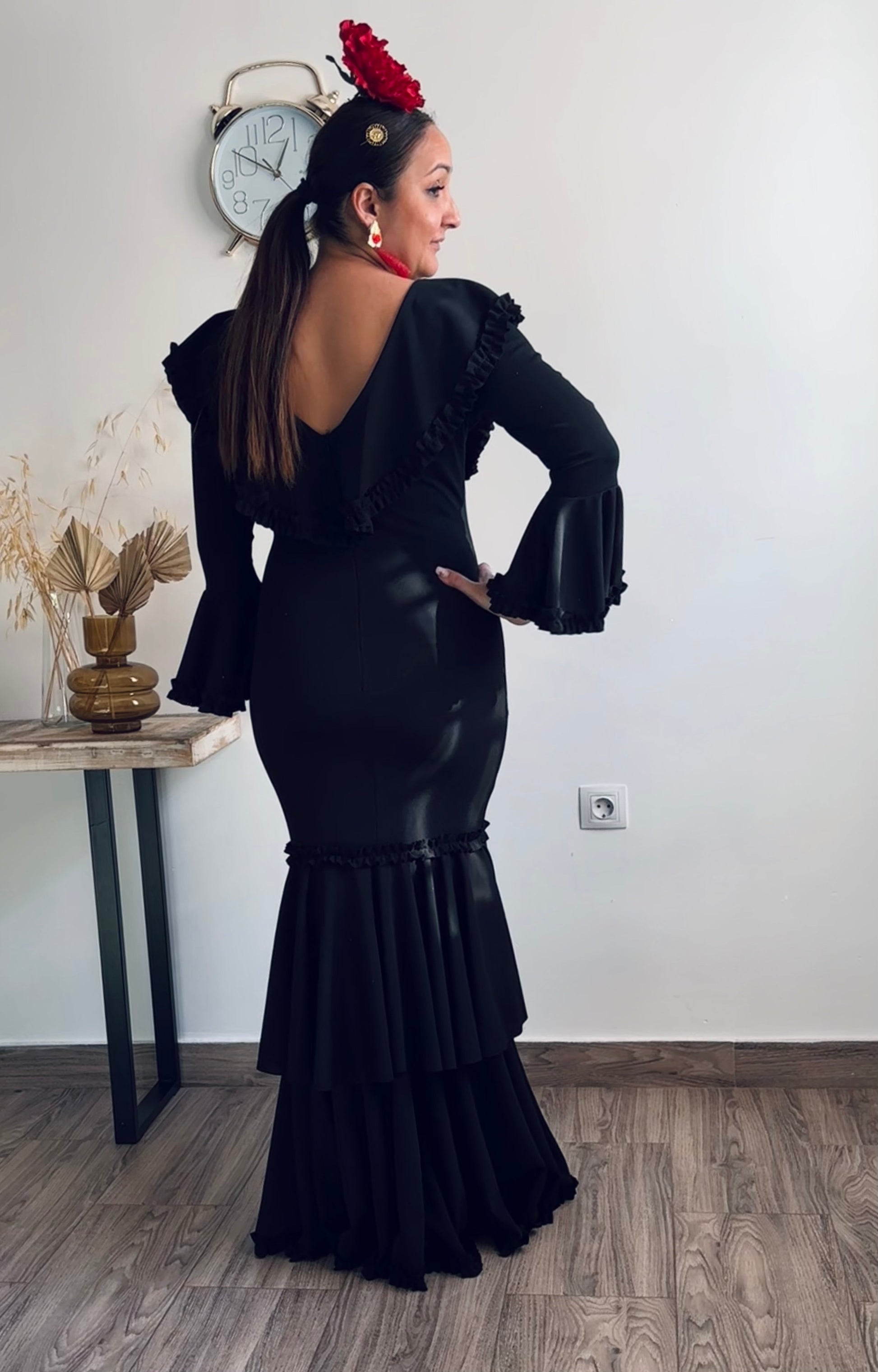 Vestido flamenca Capote