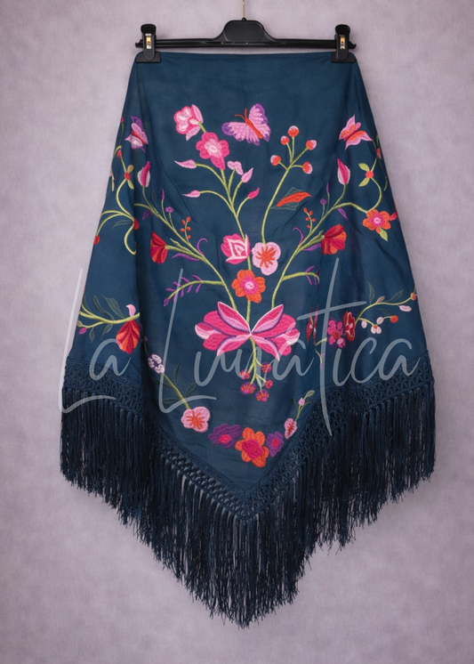 Mantón Flamenco Lirio PT