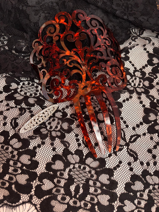 Peina Teja Mantilla Niña