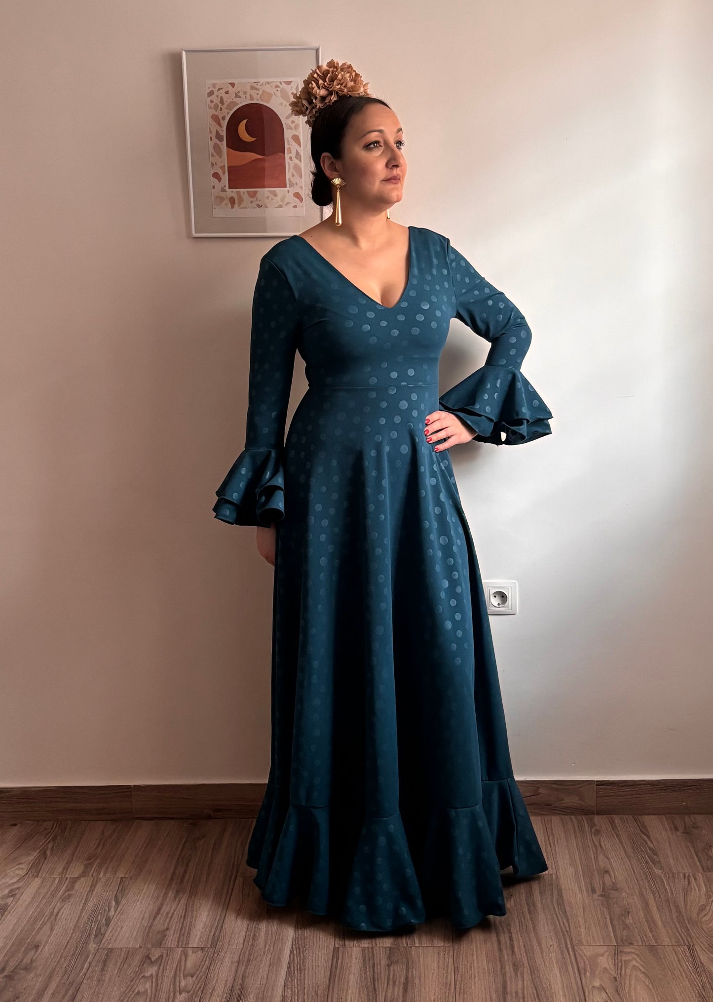 Vestido flamenca Alegría NG