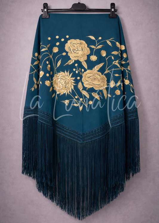 Mantón Flamenco Azalea TR