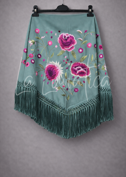 Mantón Flamenco Azalea TQ