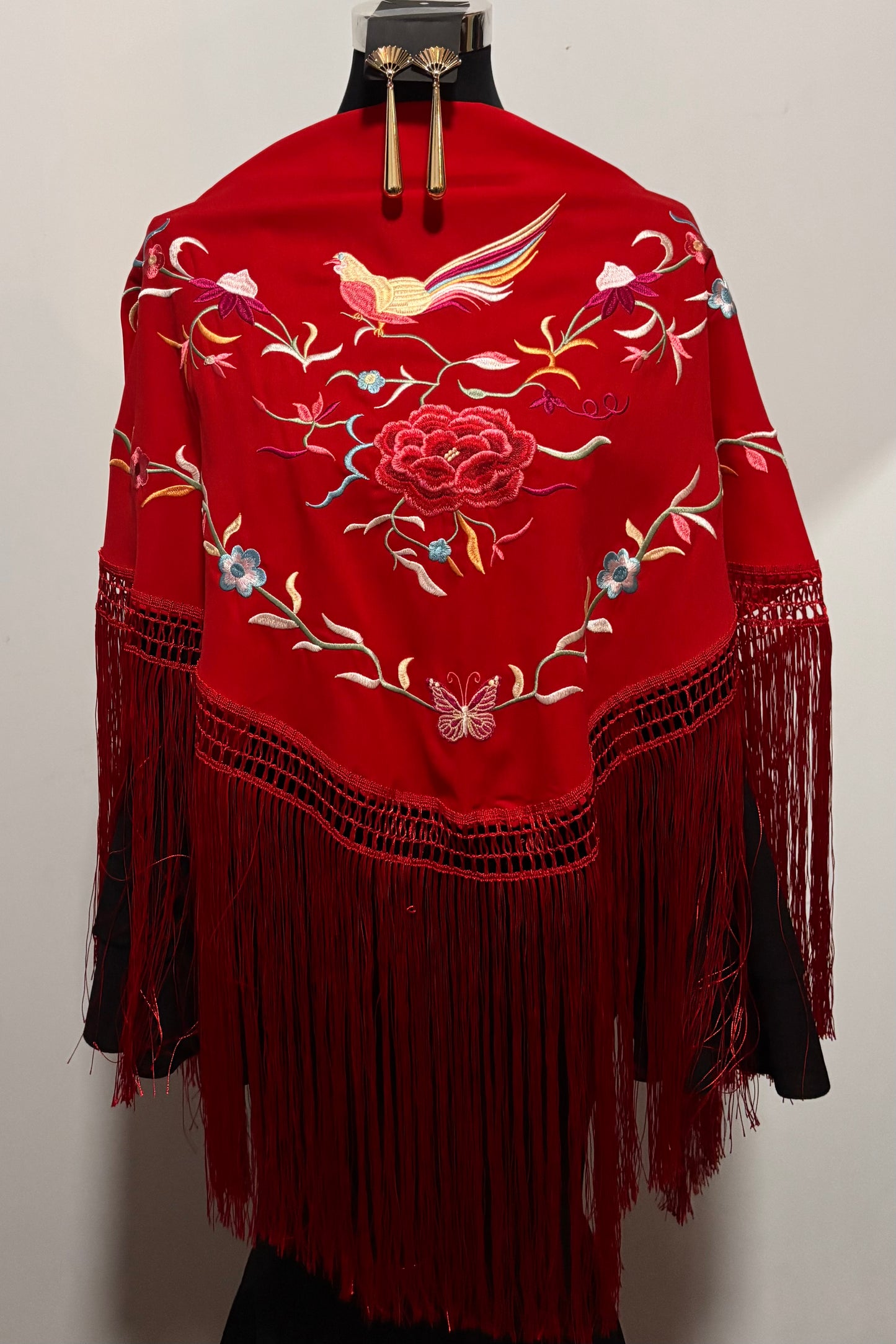 Mantón Ave del Paraiso 003