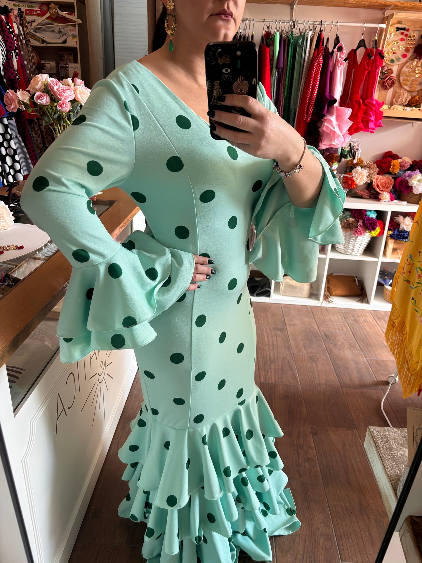 Vestido flamenca Granada