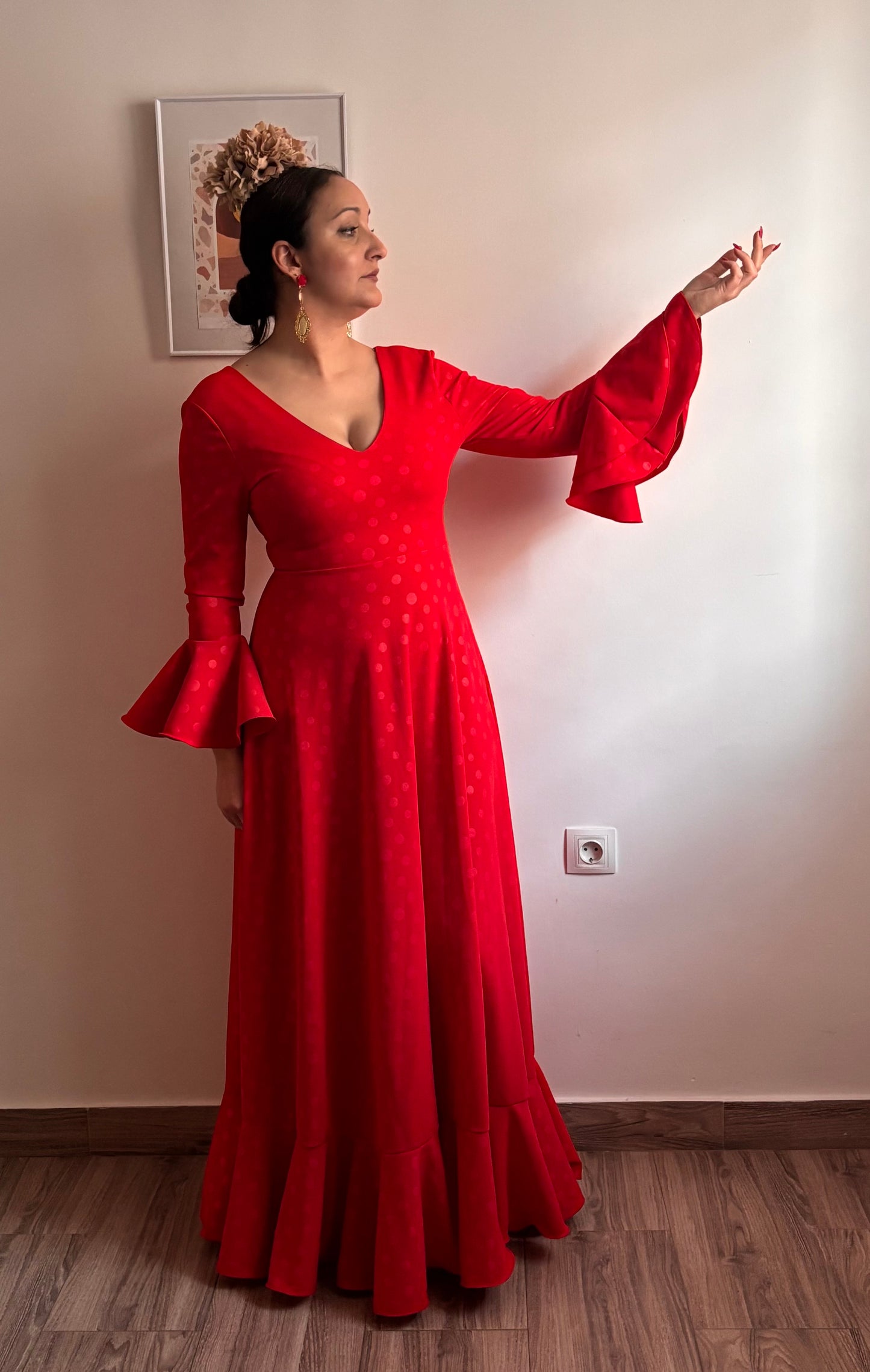 Vestido flamenca Alegría RJ