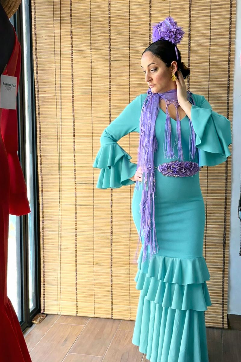Vestido flamenca Málaga T