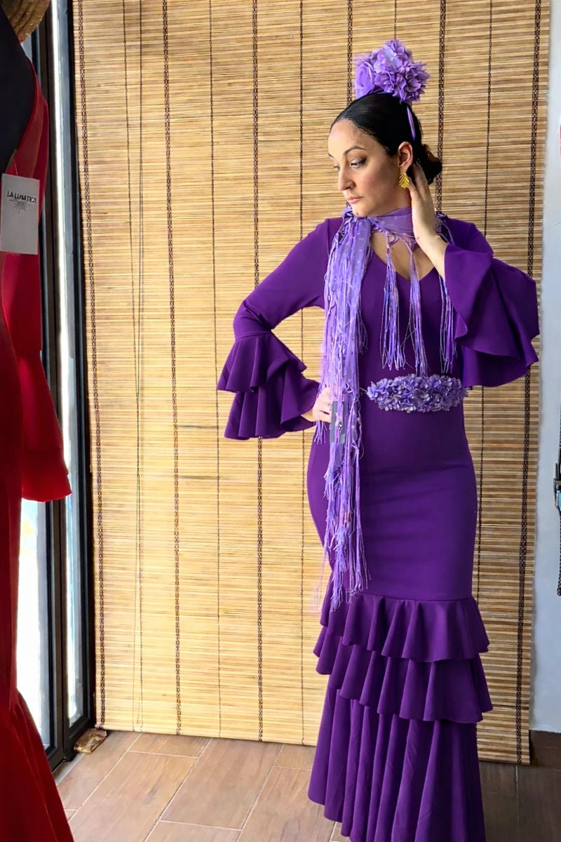 Vestido flamenca Málaga T