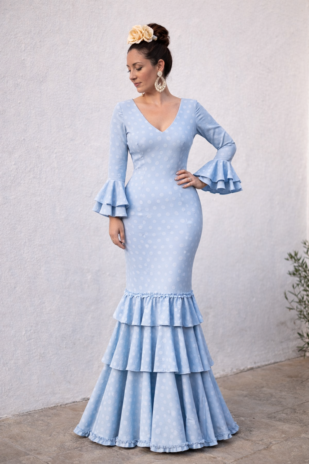 Vestido flamenca Calicaseño