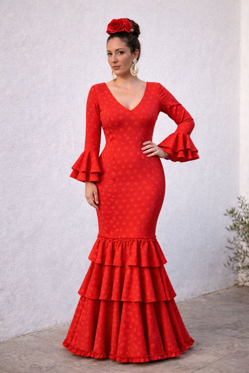 Vestido flamenca Calicaseño