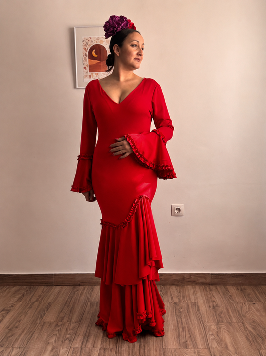 Vestido flamenca Rosario