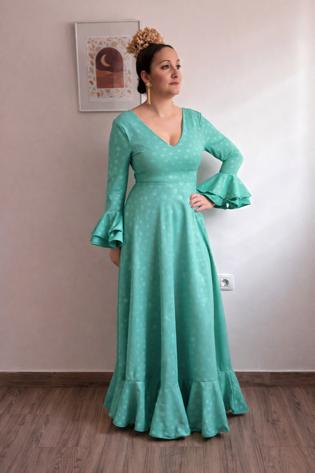 Vestido flamenca Alegría TQ