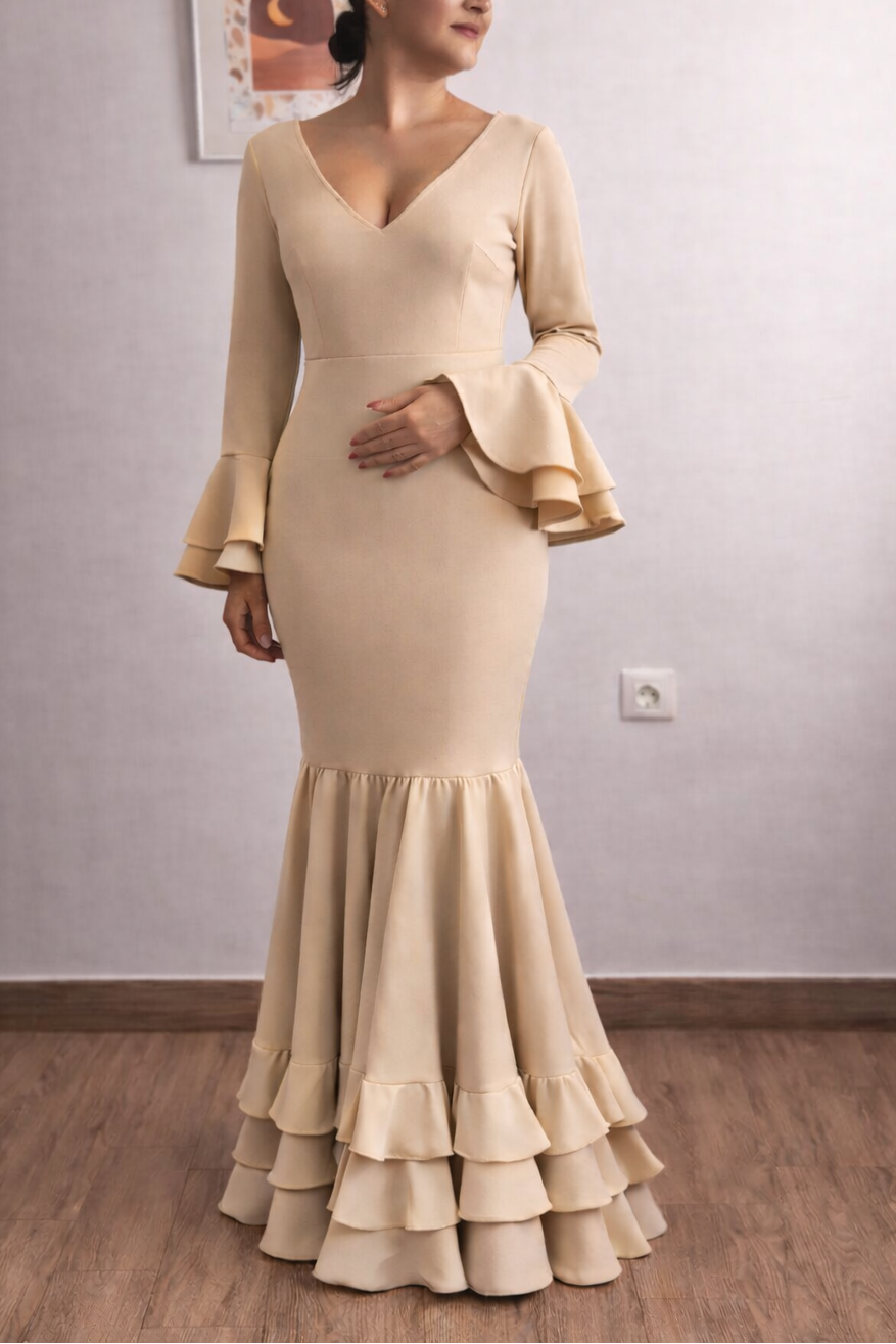 Vestido flamenca Alcázar CE