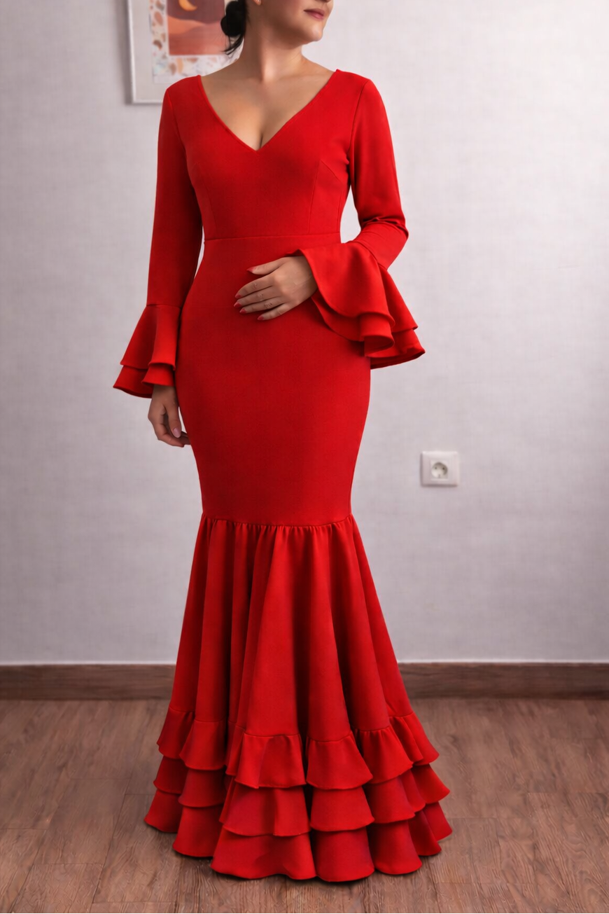 Vestido flamenca Alcázar RO