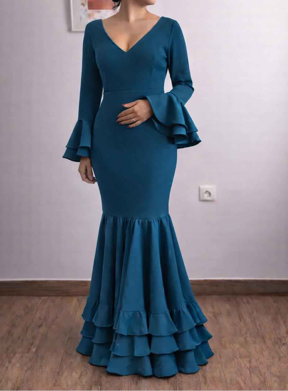 Vestido flamenca Alcázar PT