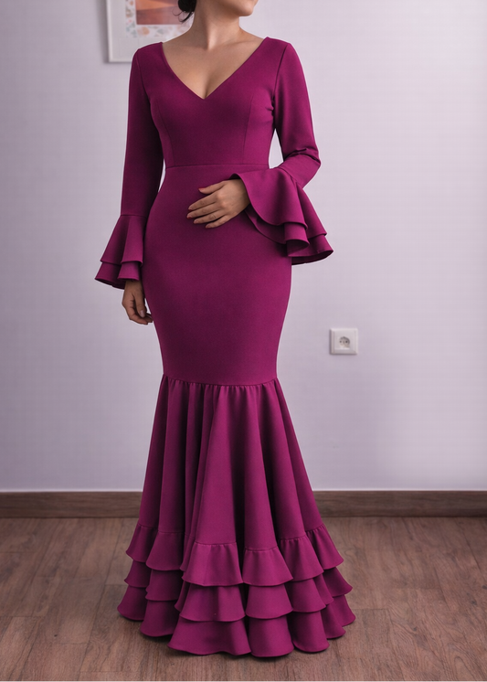 Vestido flamenca Alcázar BG