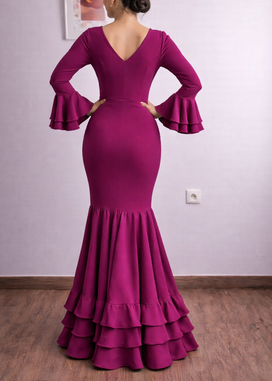 Vestido flamenca Alcázar BG