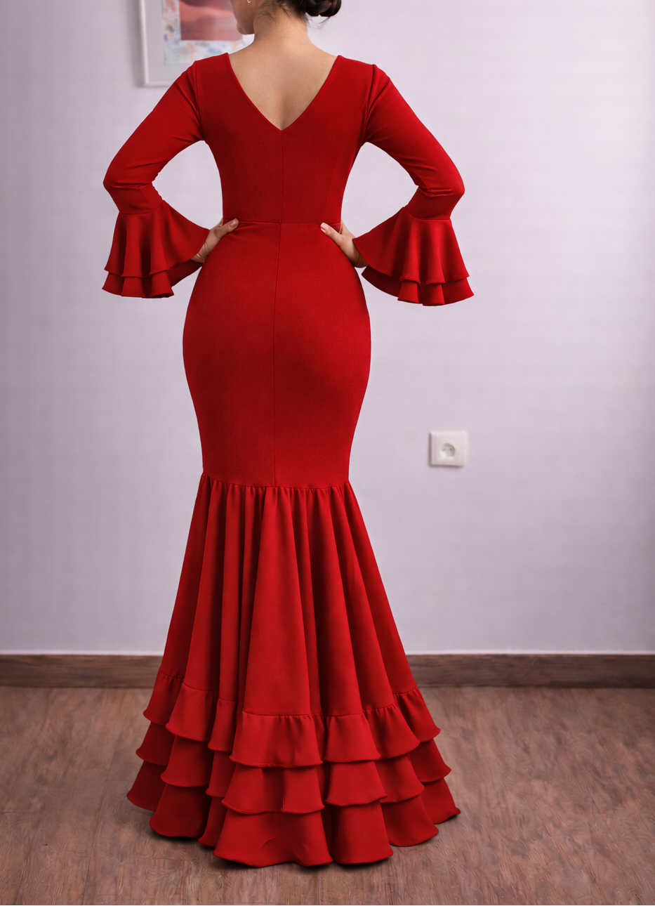 Vestido flamenca Alcázar RO