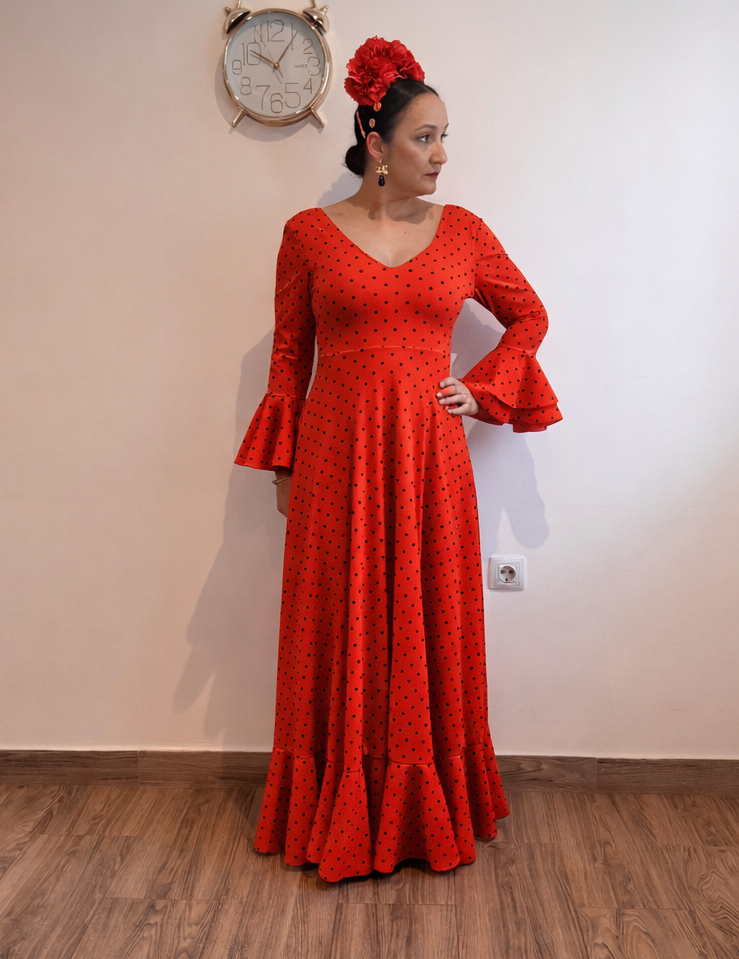 Vestido flamenca Albayzín RJ