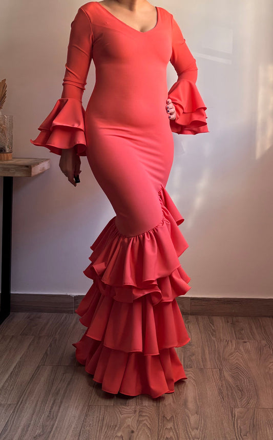 Vestido flamenca Aire C