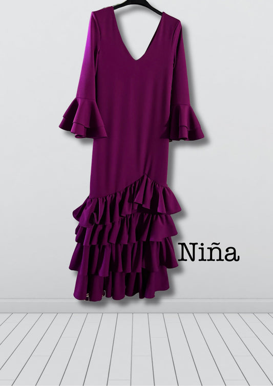 Vestido Flamenca Niña de Feria