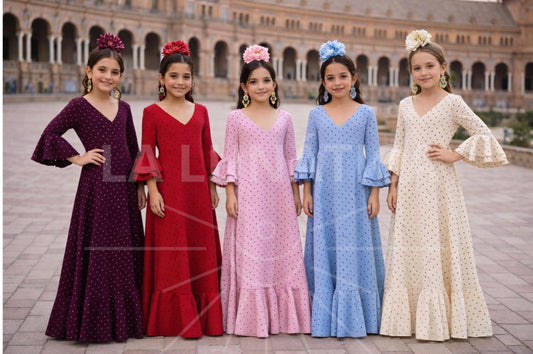Vestido flamenca Albayzín Niña