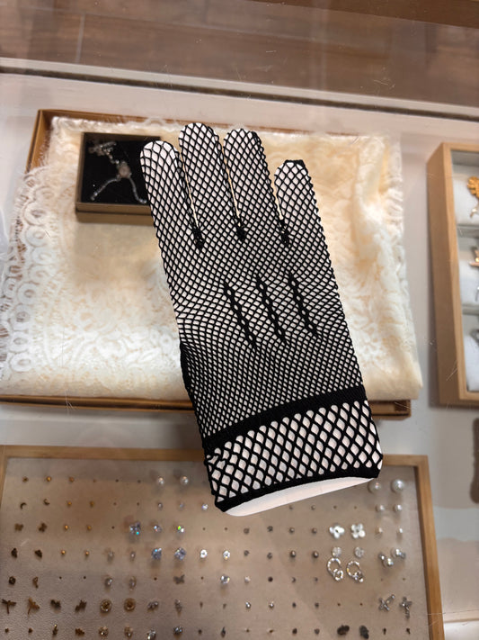 Guantes Negros Rejilla