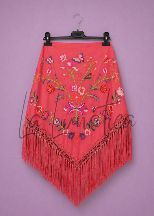 Mantón Flamenco Lirio CO