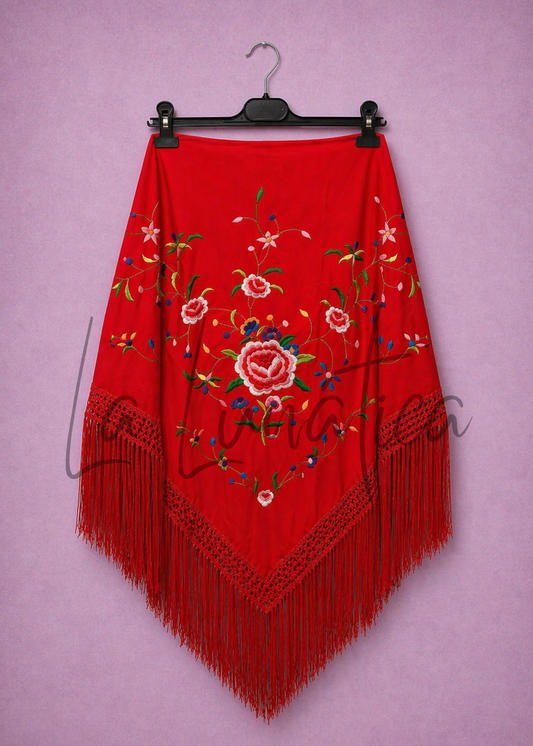 Mantón Arrebato Grande 037