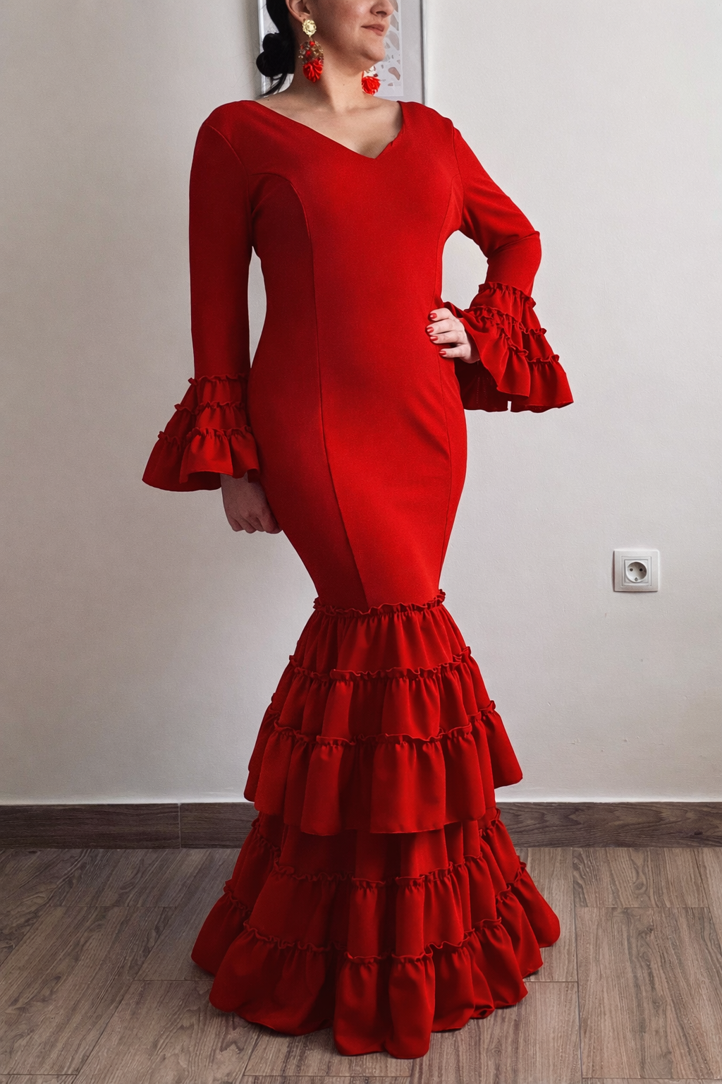 Vestido flamenca Origen RJ