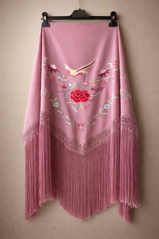 Mantón Ave del Paraiso 004