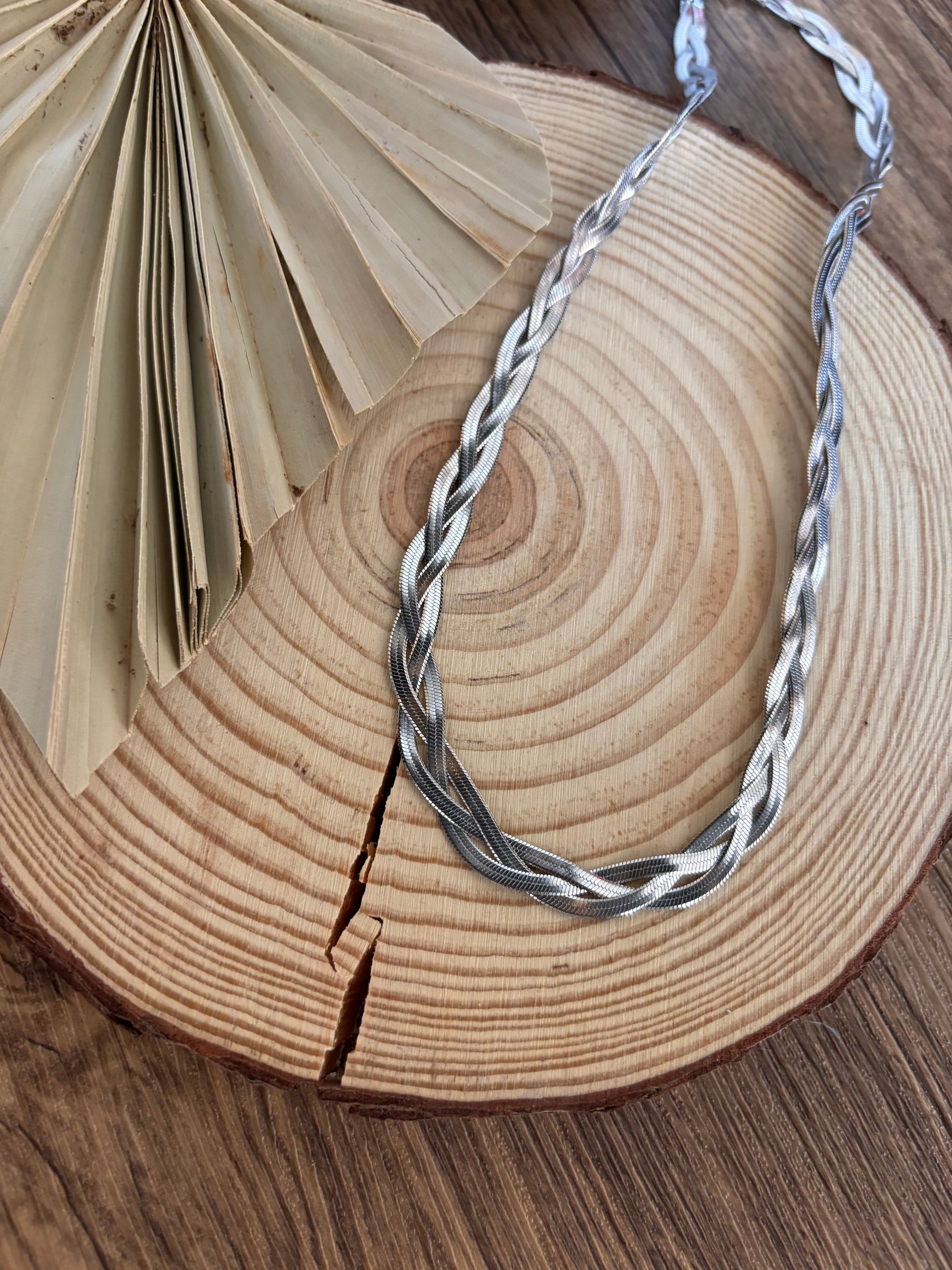 Gargantilla Braid Silver