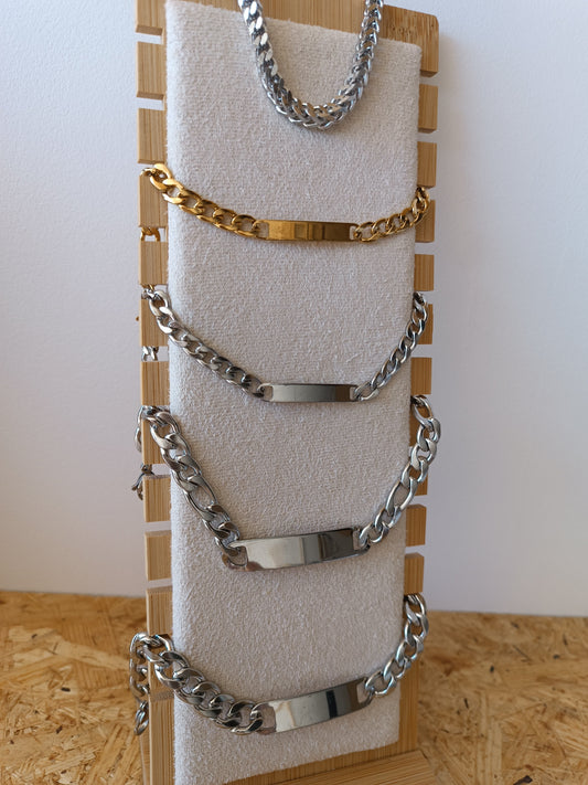 Pulsera MAN Acero