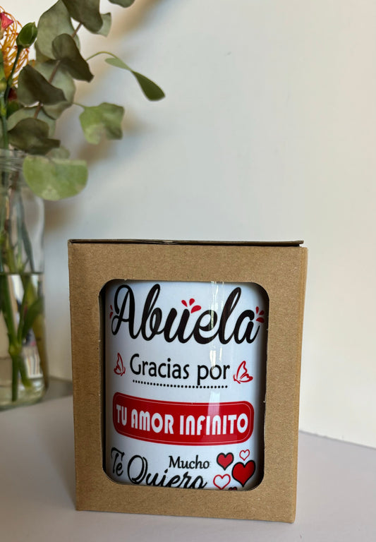 Taza mensaje Abuela