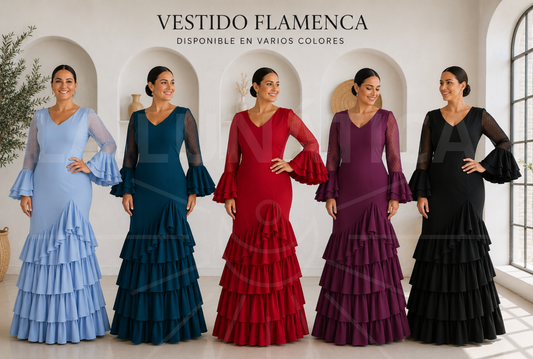 Vestido flamenca Carmen
